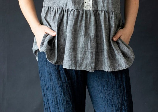 Meet the Tokyo Linen Trouser