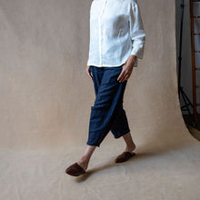 Tokyo Navy Dobby Weave Trouser