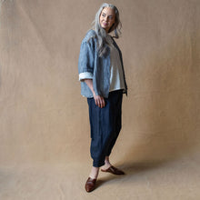 Tokyo Navy Dobby Weave Trouser