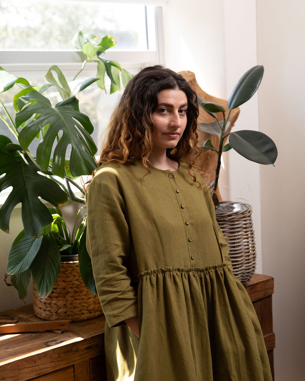 Madison 2.0 Jungle Linen Dress