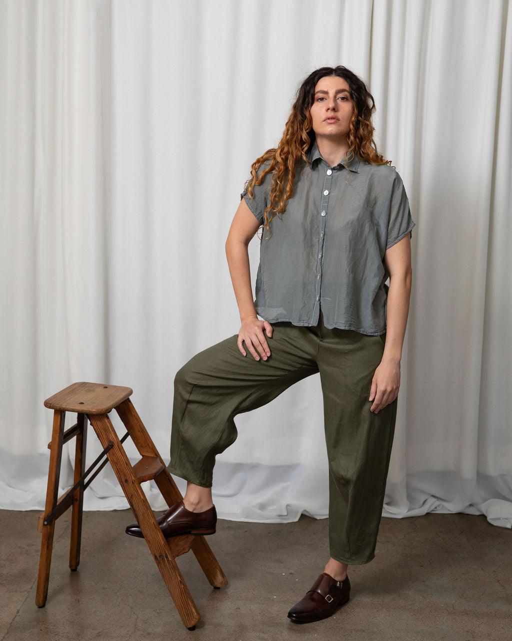 Tokyo 2.0 Caper Linen Pant