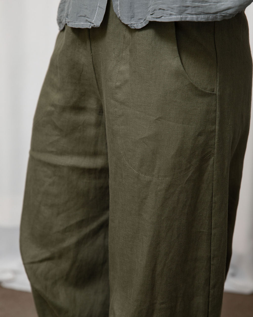 Tokyo 2.0 Caper Linen Pant