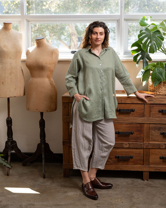 Tokyo Hemp Linen Trouser