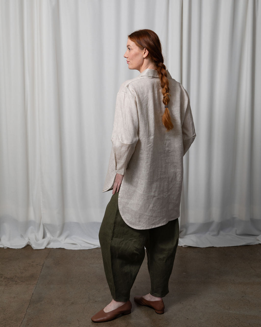 Monet Linen Oversized Shirt