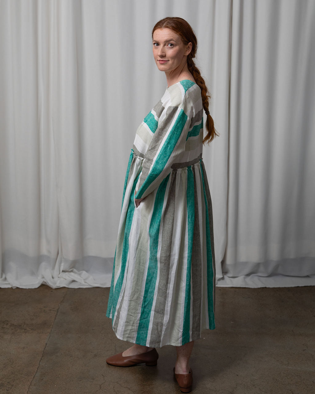 Madison 2.0 Striped Linen Dress
