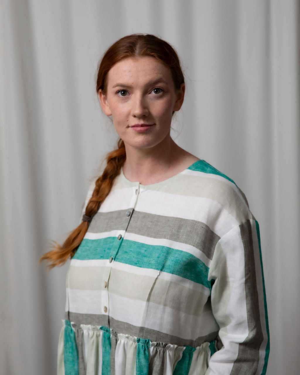 Madison 2.0 Striped Linen Dress