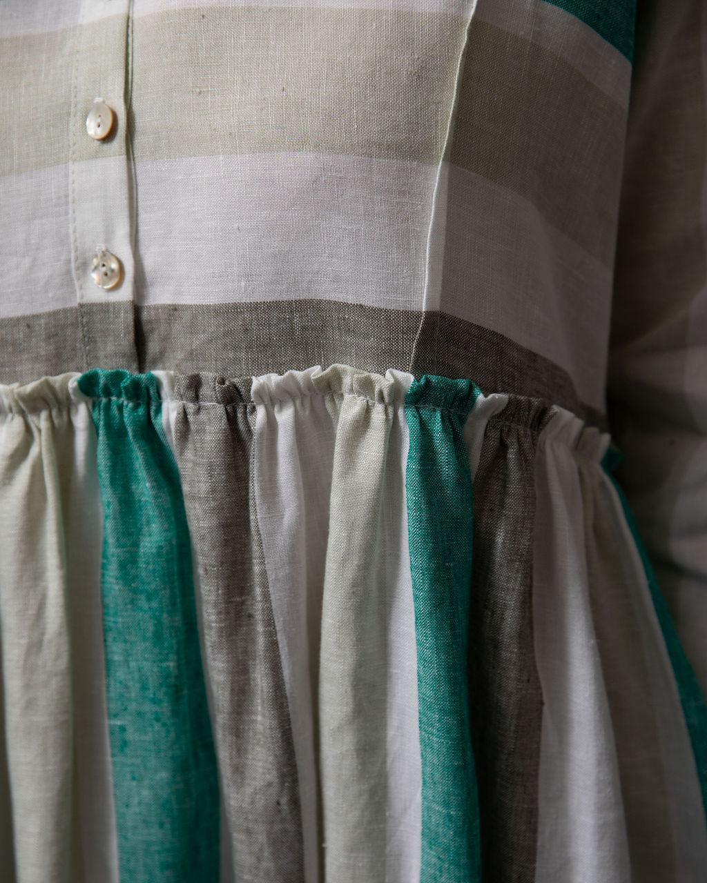 Madison 2.0 Striped Linen Dress