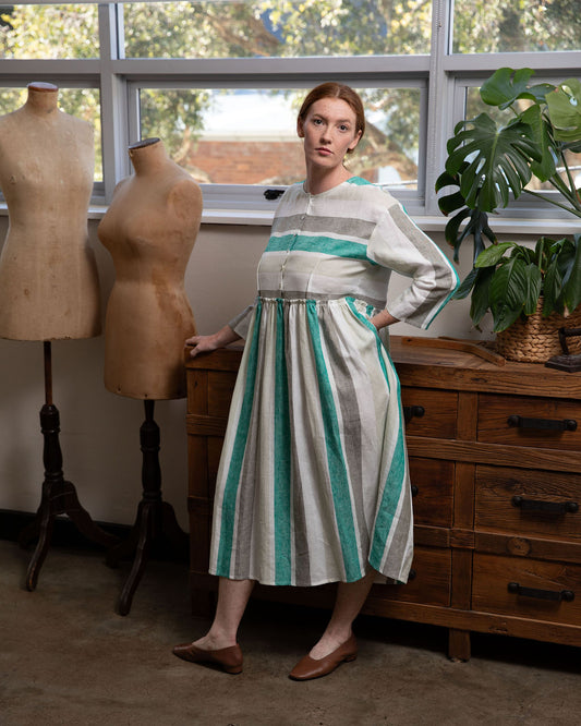 Madison 2.0 Striped Linen Dress