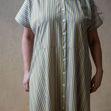 Rumi Sunshine Stripe Cotton Shirtdress