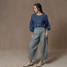 Tokyo Plaid Cotton Trouser