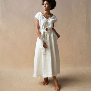 Scarlett Milk Hemp Linen Dress