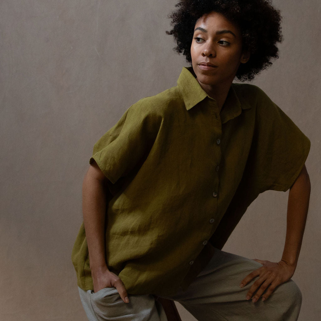 Montana Jungle Linen Shirt