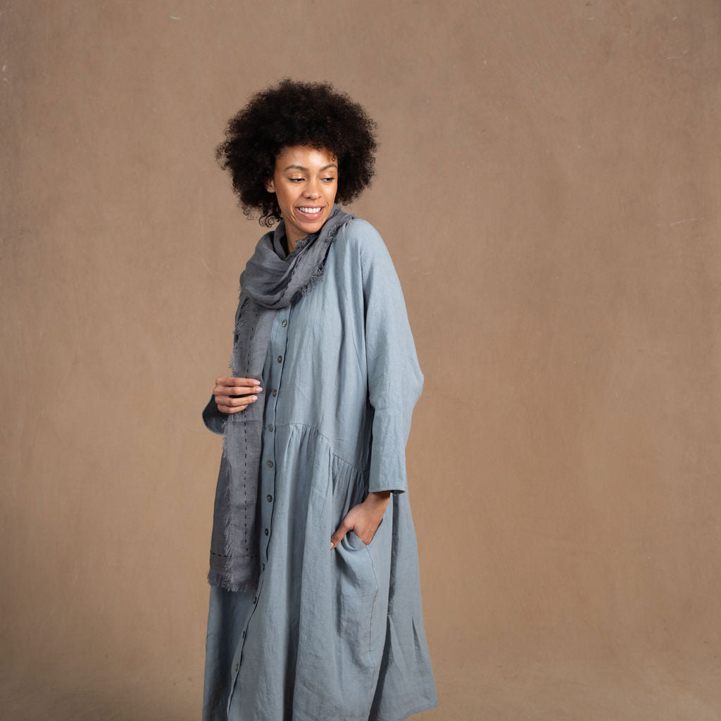 Dove grey coat sales