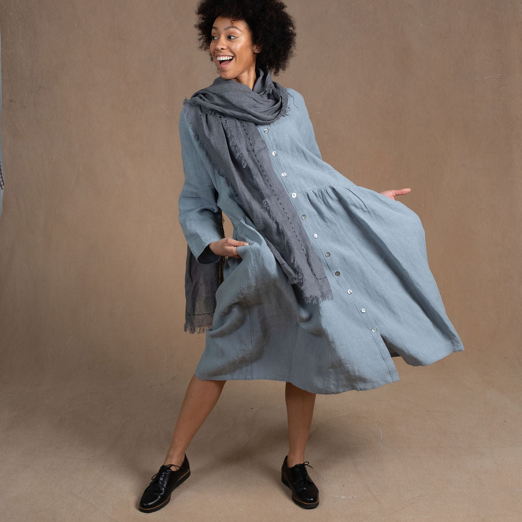 Grey sales day dress