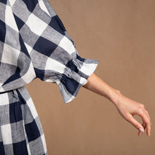 Odette Buffalo Gingham Cotton Maxi Dress