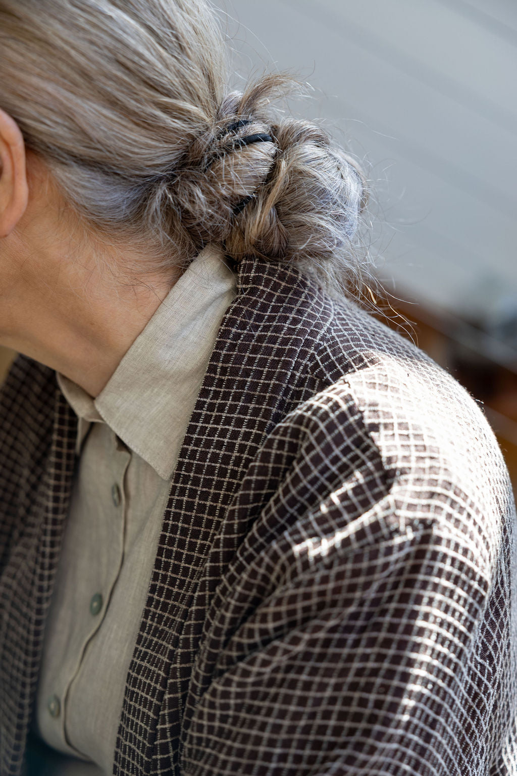 Chelsea Espresso Linen Jacket