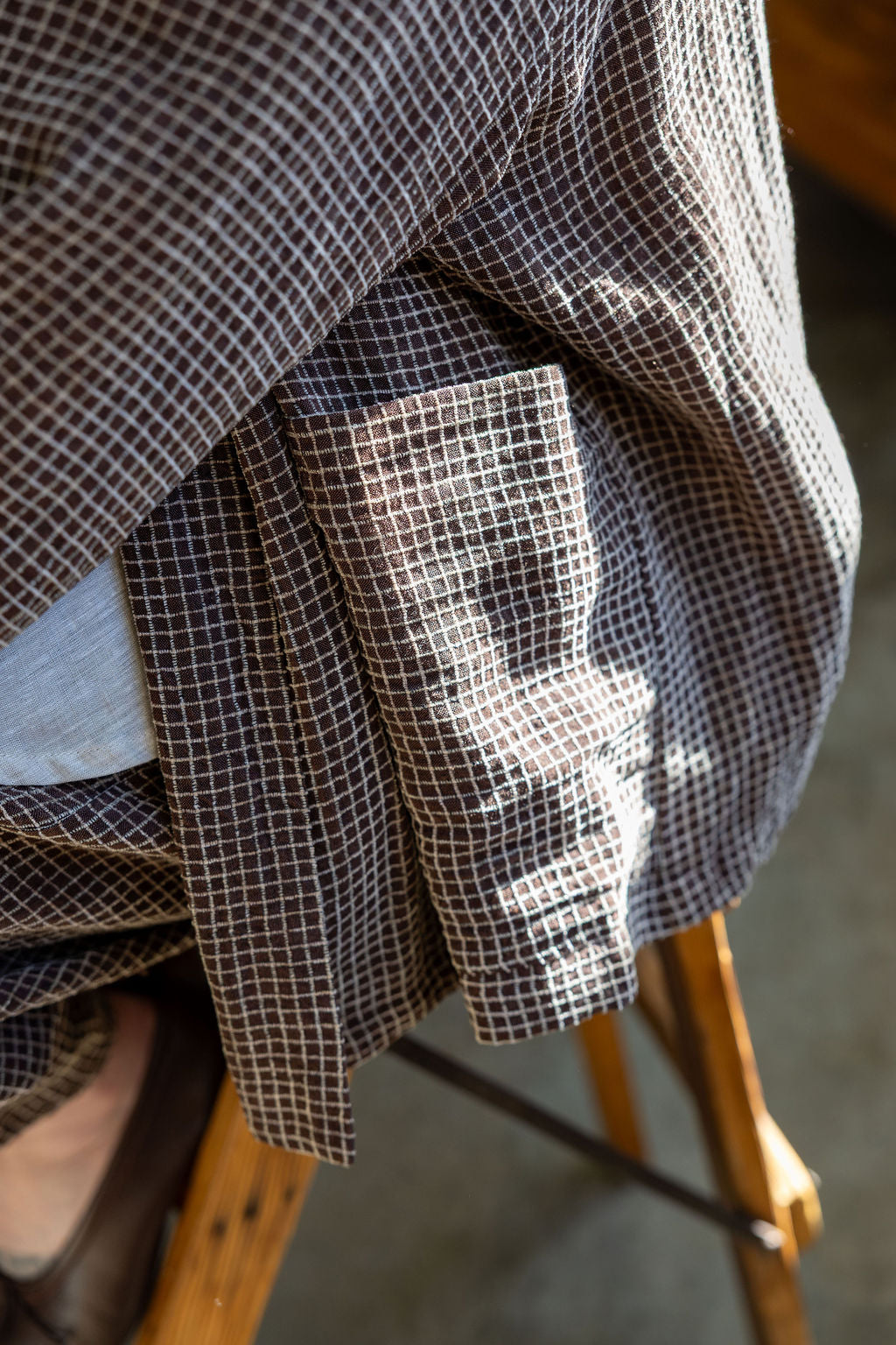 Chelsea Espresso Linen Jacket