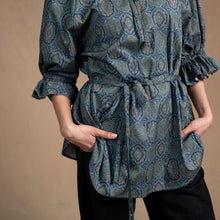 Odette Paisley Cotton Top