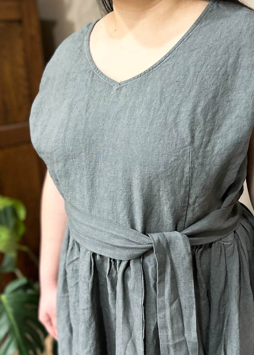 Scarlett Dress Maxi – Metal | Eva Cassis Sustainable Capsule Wardrobe