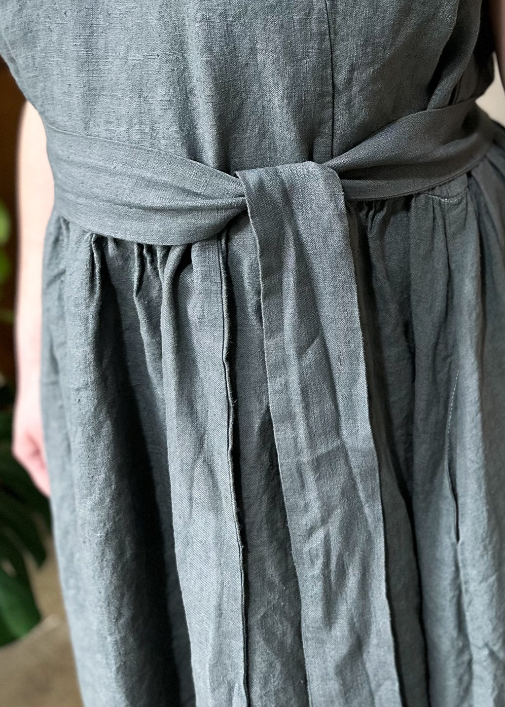 Scarlett Dress Maxi – Metal | Eva Cassis Sustainable Capsule Wardrobe