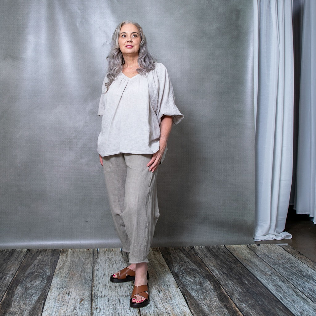 Athena Natural Organic Cotton Top