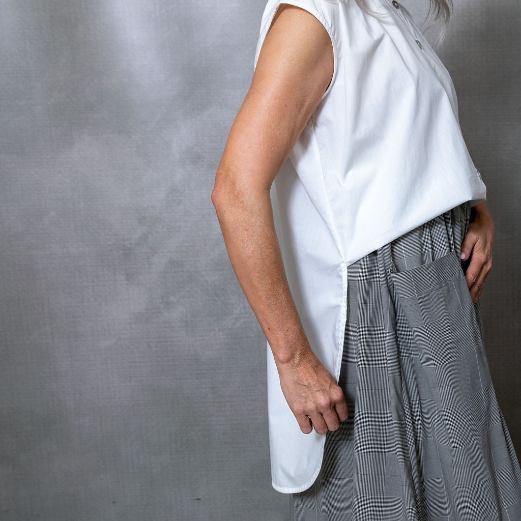 Dessa Skirt in Plaid Cotton