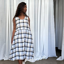 Elloise Linen Check Dress