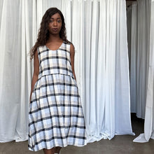 Elloise Linen Check Dress