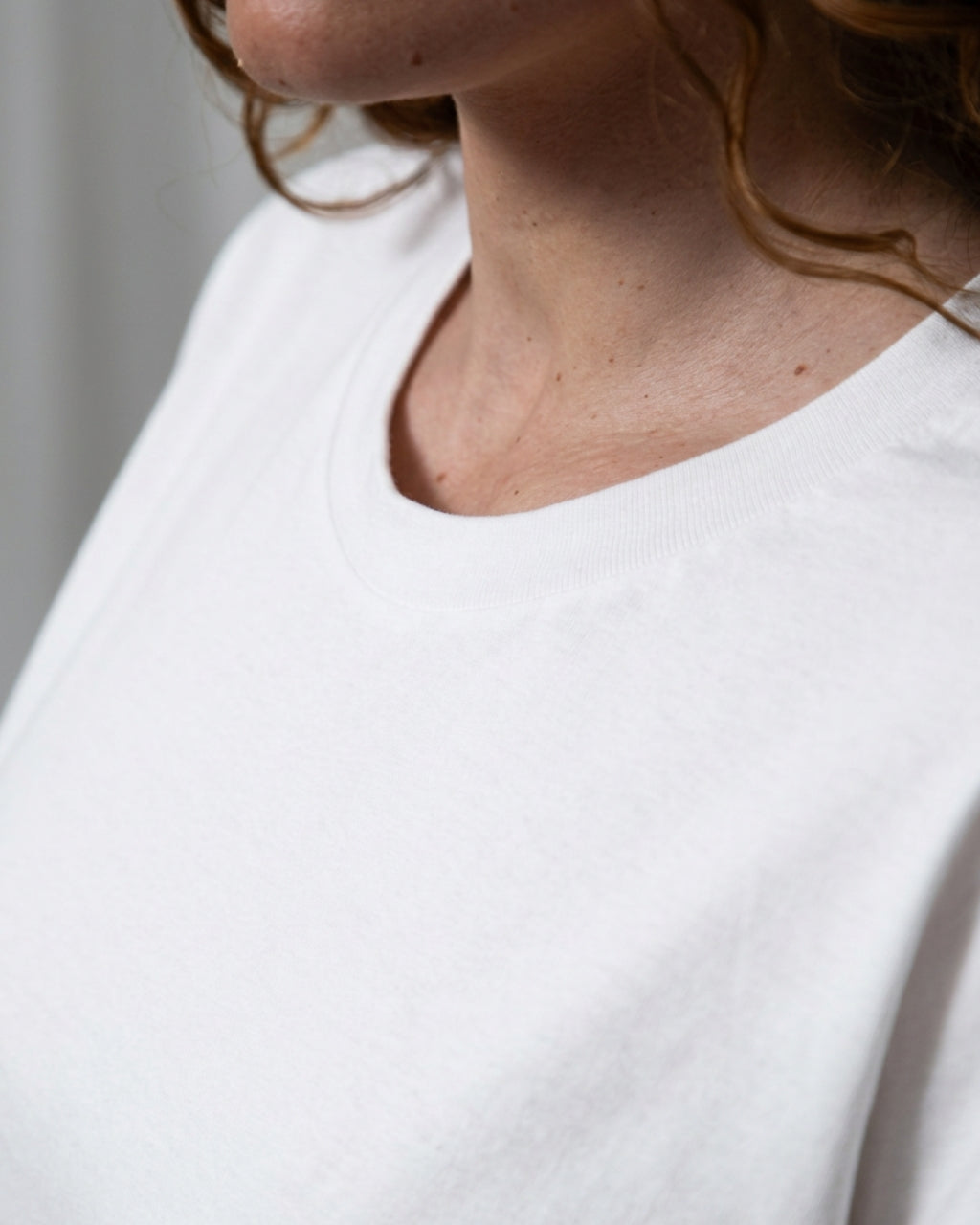 White Organic Cotton Boxy Tee