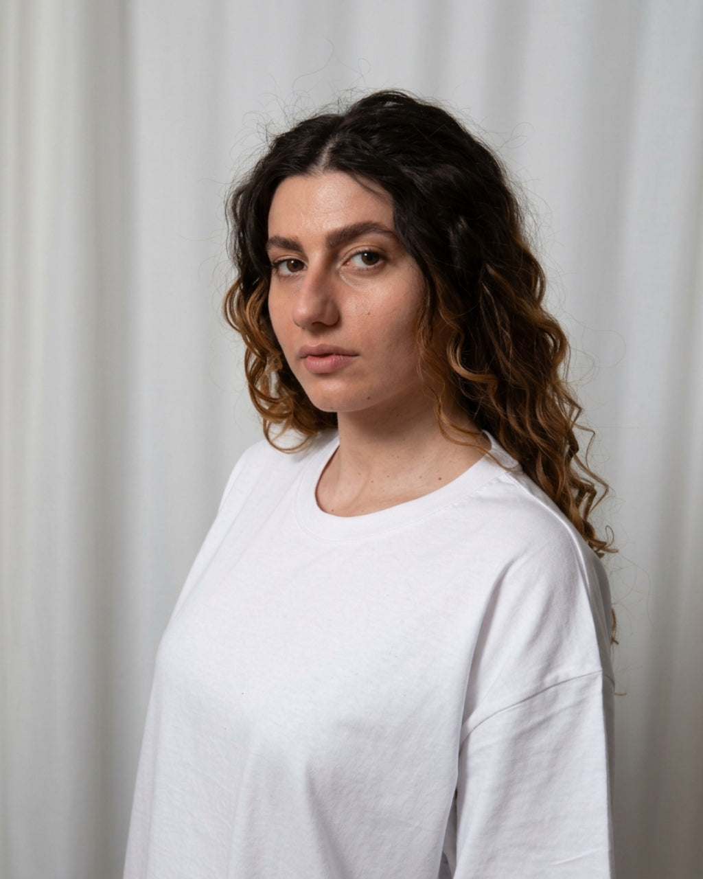 White Organic Cotton Boxy Tee