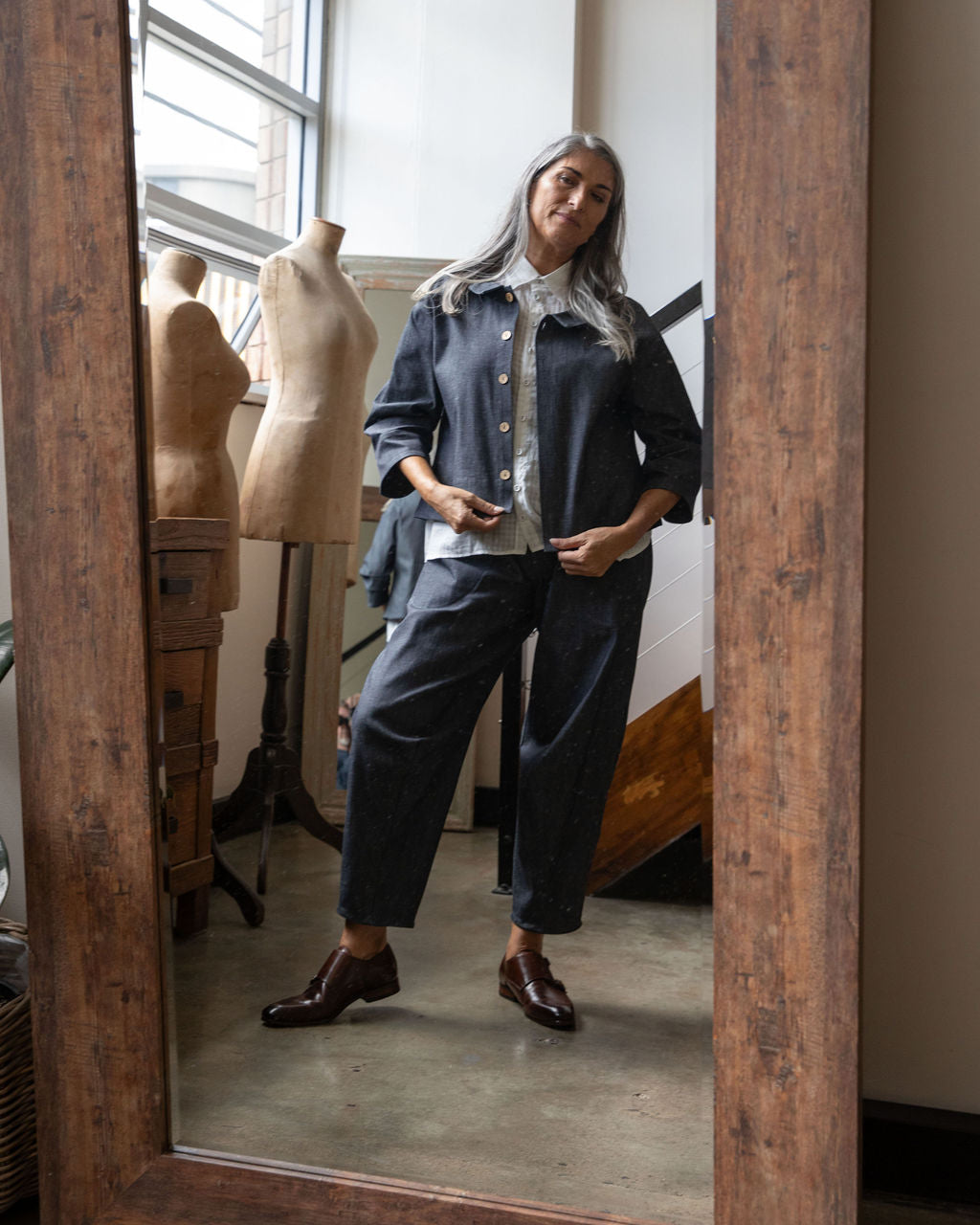 Grace Jacket - Japanese Denim
