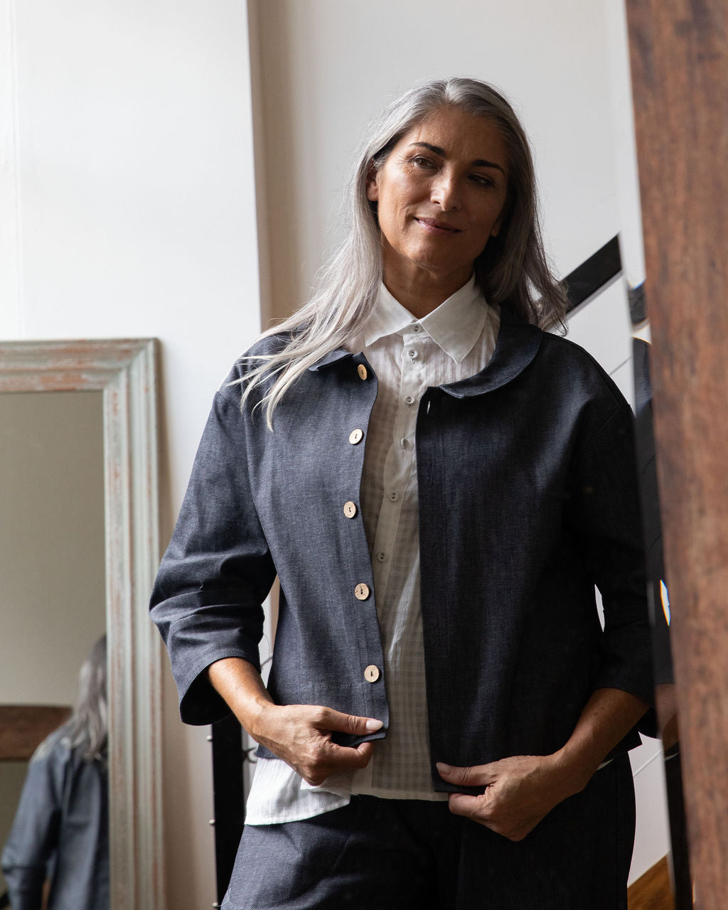 Grace Jacket - Japanese Denim