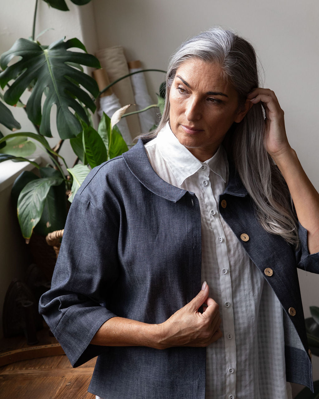 Grace Jacket - Japanese Denim