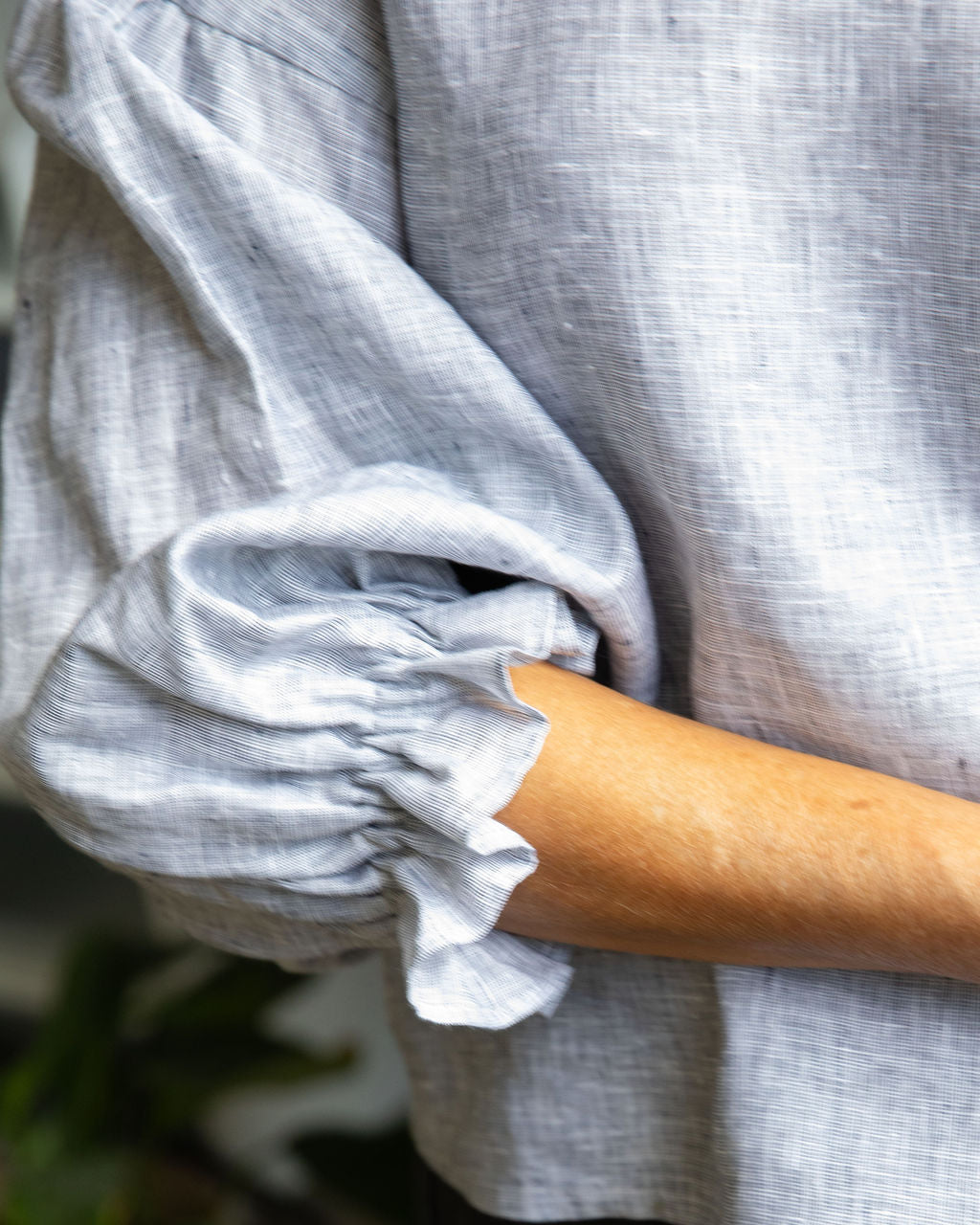 Willow top - Chambray Linen