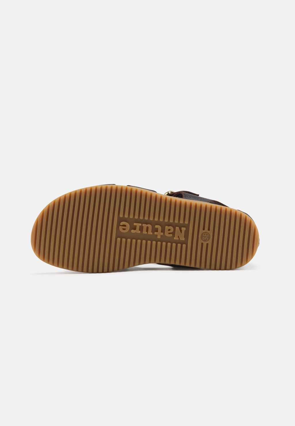 Lene Coffee Leather Sandal