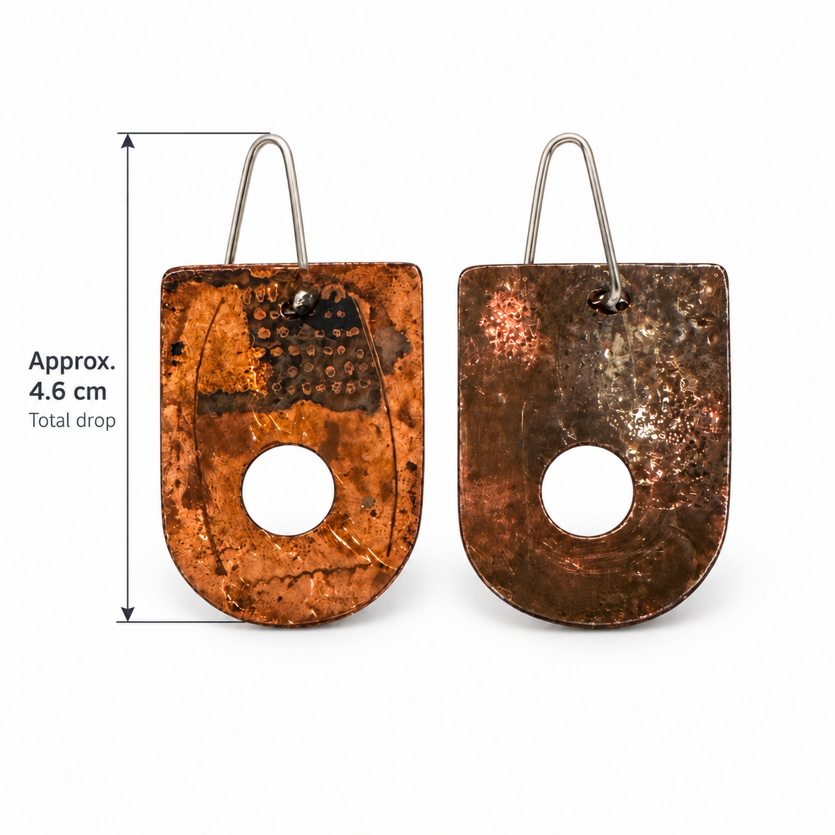 Jane Frances Reilly Copper Apron Earrings 001