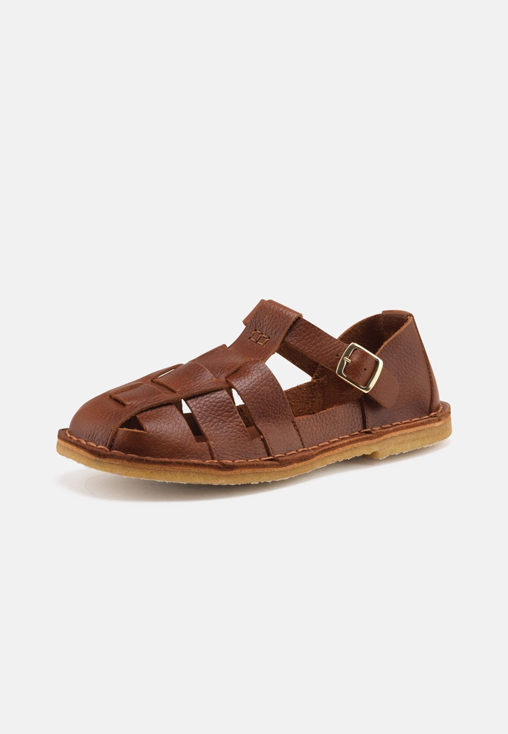 Smilla Tobacco Leather Sandal