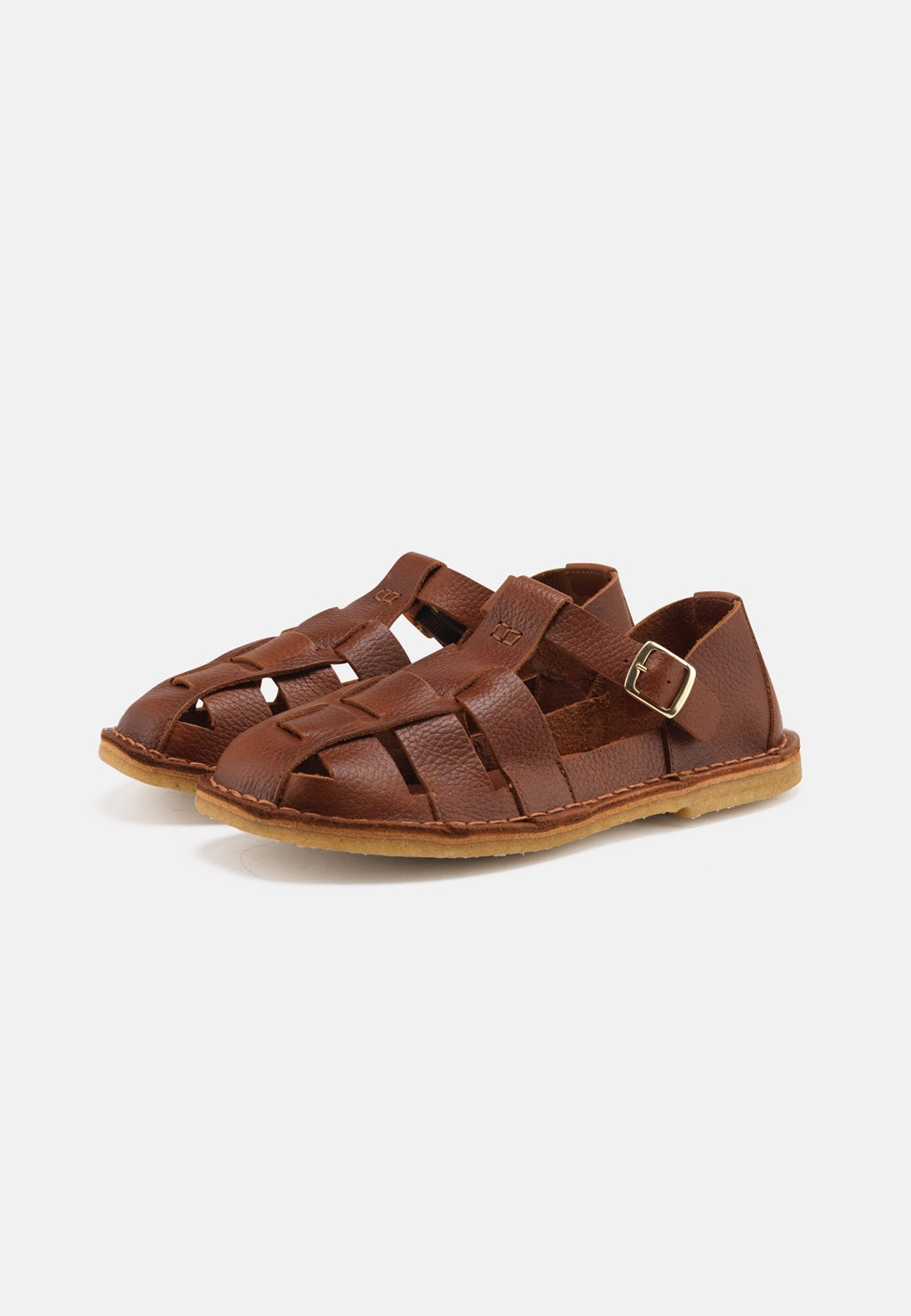 Smilla Tobacco Leather Sandal