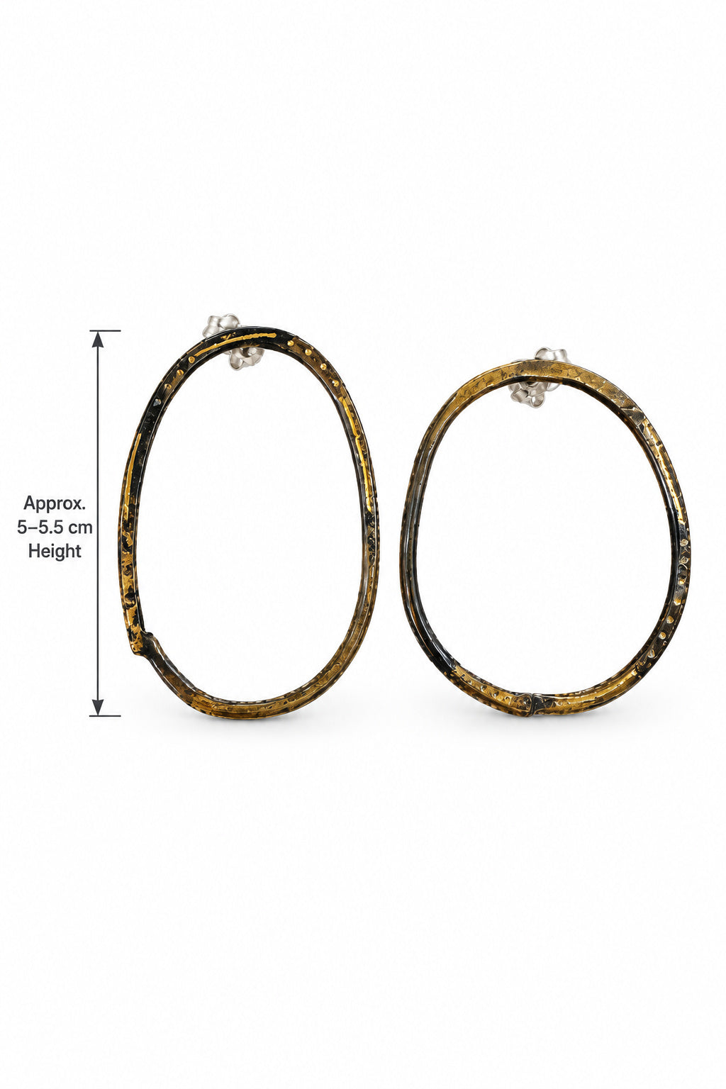Jane Frances Reilly Brass Hoops 008