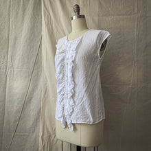 Petal Blouse - White Embroidered Cotton